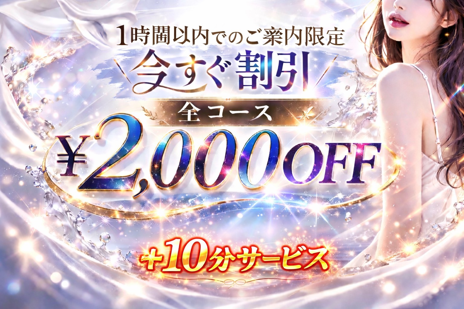 超絶お得!?今すぐ割☆